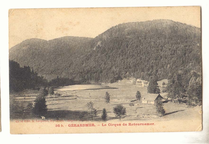 Gerardmer CPA Le cirque de Retournemer