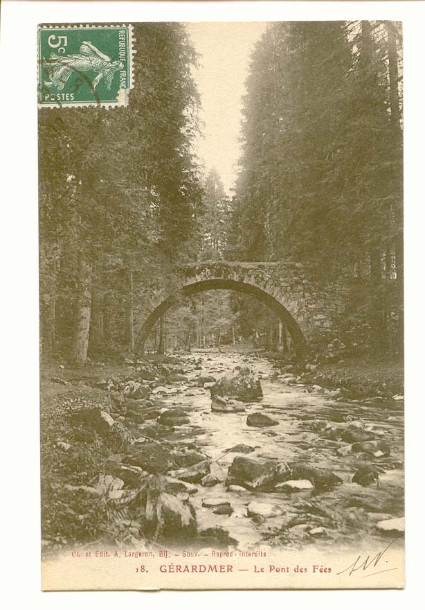 Gerardmer CPA Le pont des fees