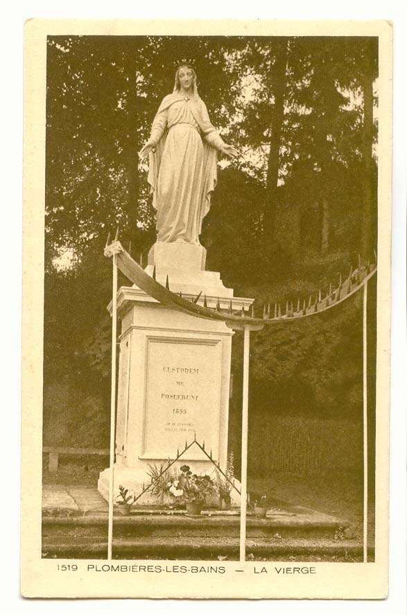 Plombieres les Bains CPA La vierge