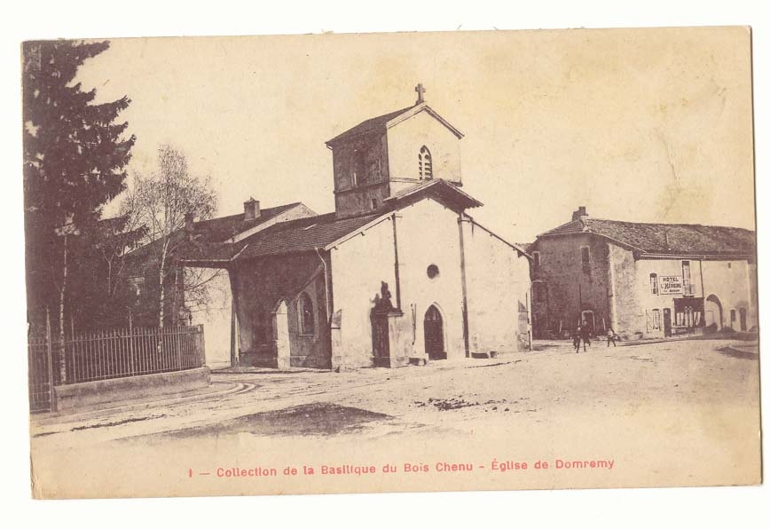 Collection de la Basilique du Bois Chenu CPA Eglise de Domremy
