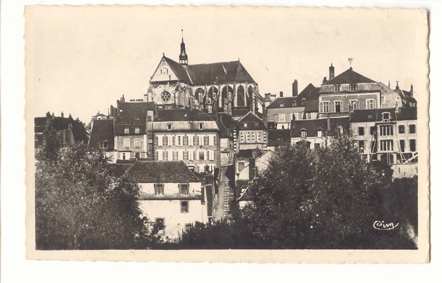 Saint Florentin CPA Vue generale