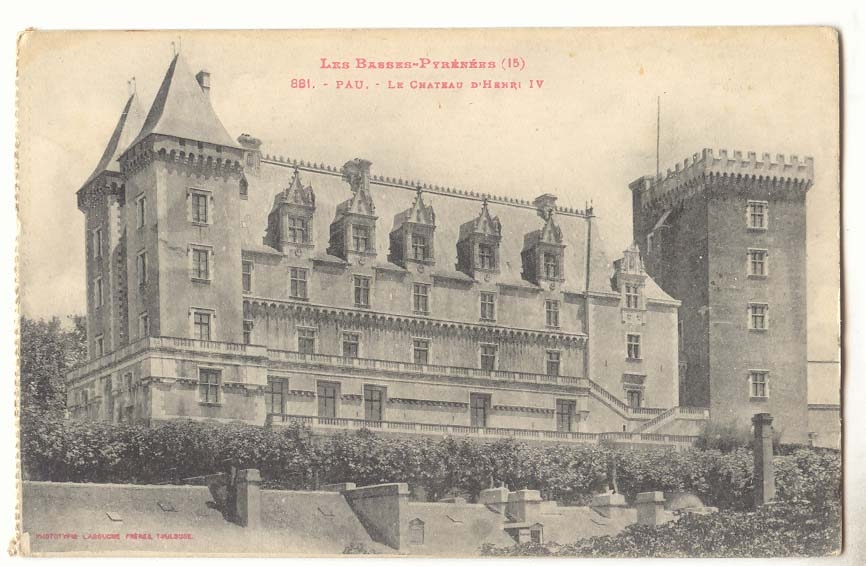 Pau CPA le chateau d'henri IV