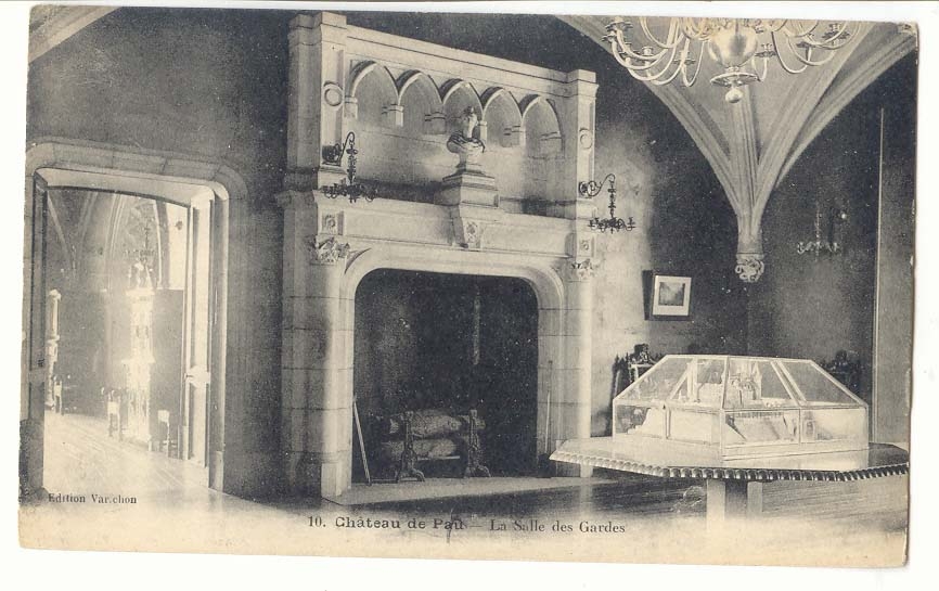 Pau CPA Chateau La salle des gardes