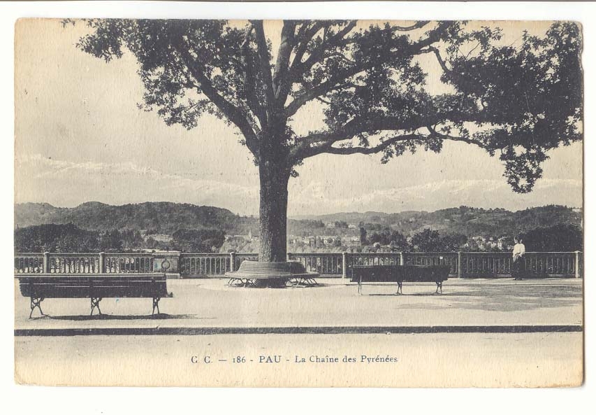 Pau CPA La chaine des Pyrenees