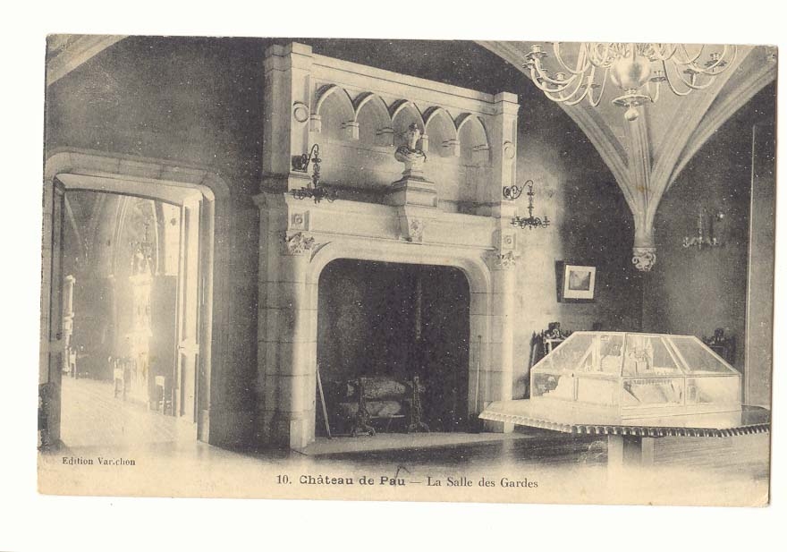 Pau CPA Chateau La salle des gardes