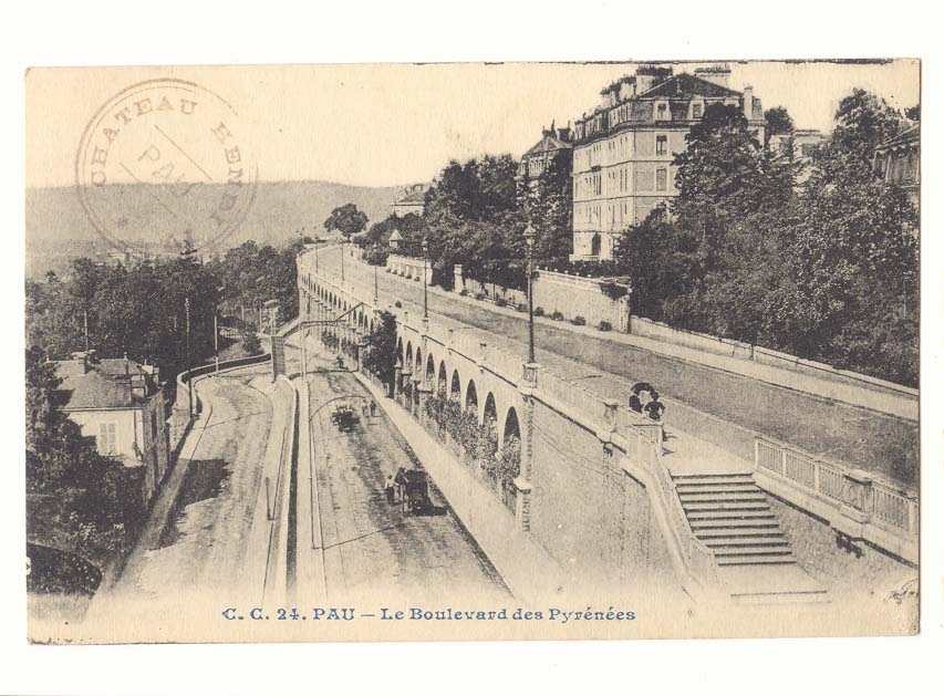 Pau CPA le boulevard des Pyrenees