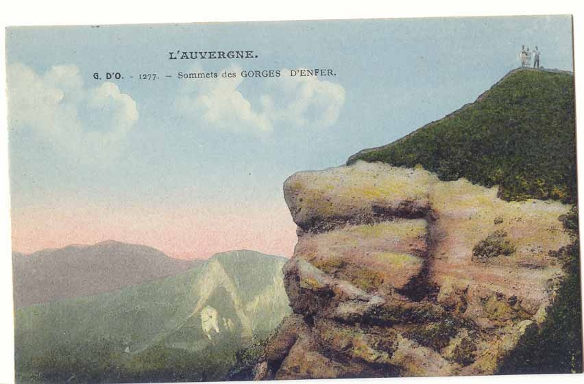 L'auvergne CPA Sommets des gorges d'enfer