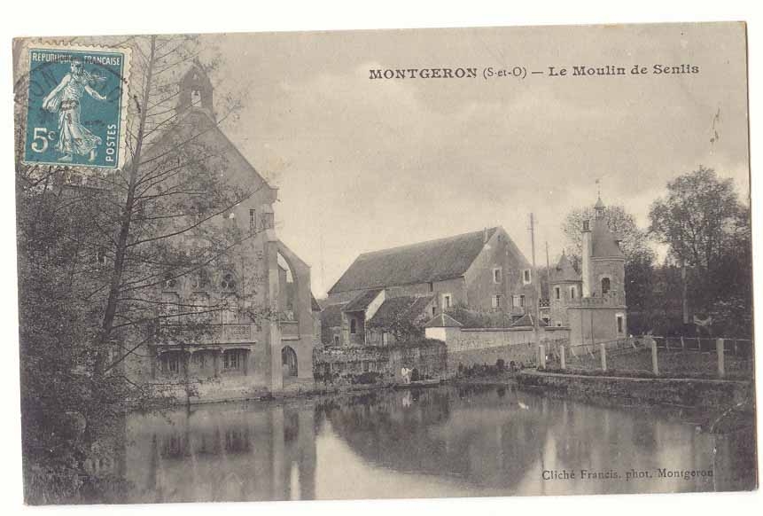 Montgeron CPA Le moulin de Senlis