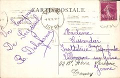 CPA Sanatorium de Seyssuel vue generale 