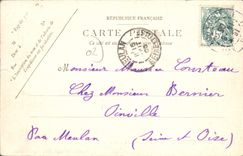 CPA Saint Quentin la rue Saint Martin 