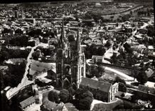 CPA Soissons Aisne vue aerienne l'Ancienne Abbaye de St jean des Vignes 