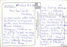 CPA Moulins Allier Vue sur le jacquemart 