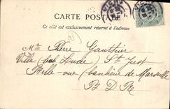 CPA Vichy la passerelle