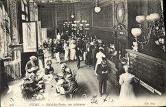 CPA Vichy Hotel des Postes vue interieure 