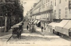CPA Vichy la rue Cunin Gridaine 