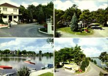 CPA Vichy Bellerive Allier Parc Camping Caravaning Les Acacias Plage 