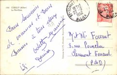 CPA Cerilly Allier Le Pavillon 