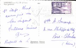 CPA Varennes sur Allier Allier Vue generale