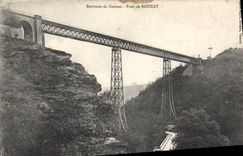 CPA Environs de Gannat Pont de Rouzat 