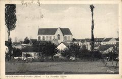 CPA St Germain des Fosses Allier La Nouvelle Eglise 
