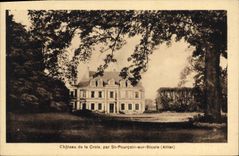 CPA Chateau de la Croix par St Pourcain sur Sloule Allier 