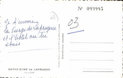 CPA Notre Dame de Laprugne Allier 