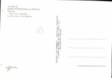 CPA Saint Pourcain sur Sioule Allier Ses Vins reputes Le Clocher et le Beffroi