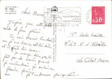 CPA Allos Vue Generale 