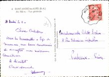 CPA Saint Andre les alpes B A vue generale