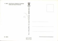 CPA Chateau Arnoux Alpes de Haute Provence