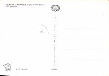 CPA Chateau Arnoux Alpes de Hte Provence vue generale