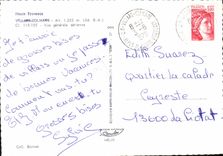 CPA Haute Provence Villars Colmars vue generale aerienne 
