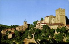CPA Esparron de Verdon le Chateau et le village 
