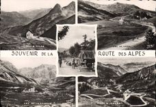 CPA Souvenir de La Route des Alpes 