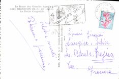 CPA La Route des Grandes Alpes Briancon H A la Petite Gargouille