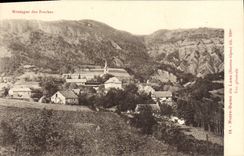 CPA Montagne des Fraches Notre Dame du Laus Hautes Alpes vue generale 