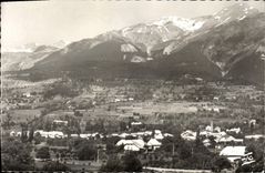 CPA Les Alpes Chateauroux vue generale tete de l'Hivernet et tete de Soleille Boeuf 