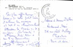 CPA Les Alpes Chateauroux vue generale tete de l'Hivernet et tete de Soleille Boeuf