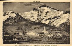 CPA Les Alpes Chaillol vue generale Col de la Pisse et le Tourroud 