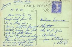 CPA Dauphine La Grave La MEije et ses Glaciers vus de la Terrasse de l'Hotel de la Meije