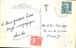 CPA Les Alpes Ancelle vu du Chateau d'Ancelle au fond Le Cuchon 