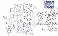 CPA La Grave vue generale et la Meije