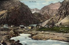 CPA Aile Froide Jolie Station au pied du Pelvoux 