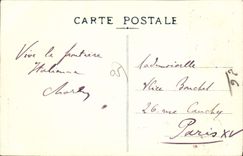 CPA Obelisque du mont Genevre 