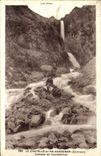 CPA Les Alpes La Chapelle en Valgaudemar Environs Cascade de Combefroide 