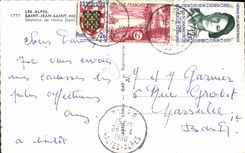 CPA Les Alpes Saint Jean Oratoire de Notre Dame 