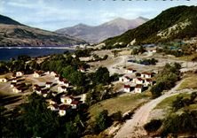 CPA Savines le Lac Hautes Alpes Camping C C A S E G F 