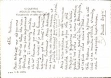 CPA Le Queyras Aiguilles Htes Alpes Vue generale et vallee du Guil 