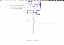 CPA Montagnes de L'Oisans refuge Evariste Chancel et le Rateau 