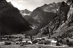 CPA Ailefroide L'Alpe de Claphouse et la Pointe des Boeufs Rouges 